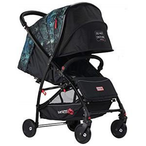 Baciuzzi, passeggino compatto utlraleggero 4kg, chiusura lampo semplice e pratica ad una mano, con tessuto traspirante, BX Voiage