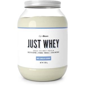 GymBeam Just Whey, Proteine in Polvere Multicomponente da Siero di Latte, Whey Protein, Concentrato e Idrolizzato, 22,4g Proteine per Dose (1000 g, Salted Caramel)