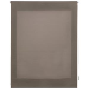 Uniestor Tenda a rullo traslucida tinta unita - Marrone, 100 x 250 cm (Larghezza x Altezza) | Dimensioni del tessuto 97 x 245 cm. Tenda avvolgibile traslucida