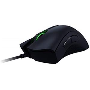 Razer DeathAdder Elite, Mouse per eSports con tasti mec anici, 16.000 DPI sensore ottico 5G, mouse interruttori, fino a 50 milioni di clic, fattore di forma ergonomico