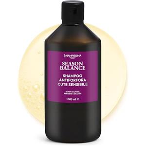Shampissima Professional, Shampoo Antiforfora Professionale - Seboregolatore & Lenitivo - Ideale per Cuoio Capelluto con Desquamazioni, Prurito e Arrossamenti, 1000 ml