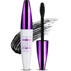 LOPHE 5D Mascara Spesso Waterproof Long-Lasting di Nero, Allungante, Effetto Naturale e Occhi Grandi Amplificato, 10ml