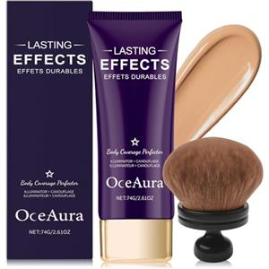 Meemion Crema coprente per tatuaggi, correttore per la copertura del corpo, correttore per vene varicose,fondotinta per tatuaggi waterproof (marrone)