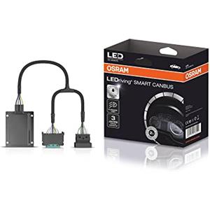 OSRAM LEDriving SMART CANBUS, LEDSC03, bypassa il sistema di rilevamento dei guasti delle lampade Retrofit come Night Breaker H7-LED - Duobox (1 paio)