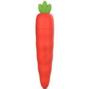 Generic Carrota 2-in-1 Vibratore per le donne - Sucking & Thrusting Dildo con 9 modalità di vibrazione e aspirazione, vibratore G Spot mani libere, stimolatore del clitoride e massaggiatore