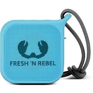 Fresh 'n Rebel Fresh 'n Rebel Speaker Bluetooth Rockbox Pebble Sky| Altoparlante portatile wireless e splash / resistente agli schizzi / bassi profondi con 5 ore di autonomia, vivavoce, azzurro
