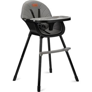 MoMi REKI seggiolone per pappa 2 in 1 per neonati e bambini da 6 a 36 mesi (peso corporeo massimo 15 kg), cintura di sicurezza a 5 punti, come seggiolone per bambini fino a 20 kg