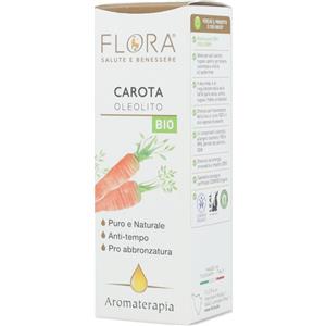 Flora Olio di Carota Biologico 50 ml - Cosmetico Naturale per la Cura della Pelle