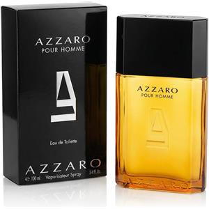 Azzaro Pour Homme - Eau de Toilette 100 ml, Fragranza Aromatica Fougère con Note di Cumino, Iris e Lavanda