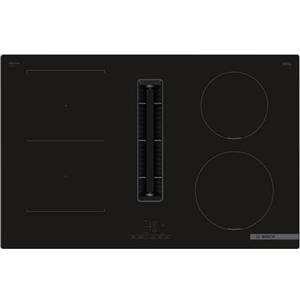 Bosch PVS811B16E, Piano cottura a induzione con cappa aspirante integrata Serie 4, Black