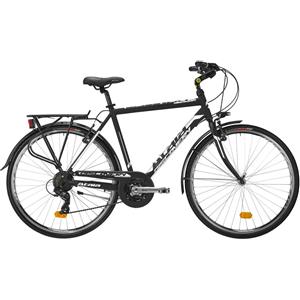 Atala Discovery S Man Shimano 21 vel. Colore Nero/Bianco - Bicicletta City Bike