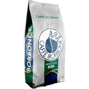 Caffè Borbone Dek in Grani - 1 kg di Caffè Decaffeinato con Gusto Intenso e Cremoso