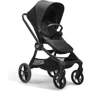 Baby Jogger City Sights - Passeggino compatto con seduta reversibile, chiusura rapida one-hand, sospensioni su tutte le ruote, cappottina UV50+, colore Rich Black, portata fino a 22 kg