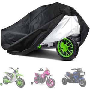 Raweao Copertura per moto da bambini, in tessuto Oxford impermeabile, protezione universale per moto elettrica per bambini, resistente all'acqua (104 x 63,5 x 84 cm)