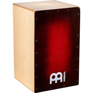 Meinl Percussion Meinl SC100RDB Snarecraft 100 Cajon Red Burst - Cajon