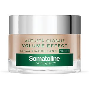 Somatoline Cosmetic Volume Effect Crema Riparatrice Notte 50 ml - Trattamento Anti-Età con Texture Fondente