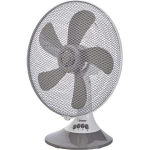Inshopping Bimar INB-VT333 Ventilatore da Tavolo 30 cm, Ventilatore silenzioso, con Selettore 3 Velocità, Elica con 5 con Pale, Orientabile Destra - Sinistra, Inclinazione Regolabile Alto - Basso, Motore 45W