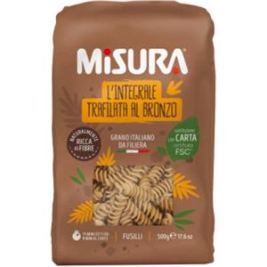 COLUSSI SPA Misura Fusilli Integrali Con Germe Di Grano 500 G
