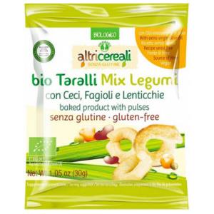 PROBIOS SRL SOCIETA BENEFIT Altricereali Taralli Mix Legumi 30 G