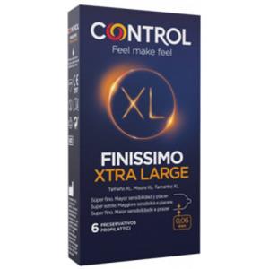 PIKDARE SPA Control Finissimo Xtra Large 6 Pezzi