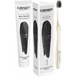 CURASEPT SPA Curasept White Luxury Whitening Dentifricio 75 Ml + Spazzolino