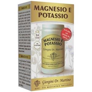 Dr. Giorgini Magnesio e Potassio Polvere 180 g - Integratore con Acido Aspartico e Creatina, Senza Zucchero