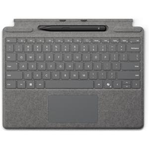 Microsoft Tastiera Surface Pro 13 Keyboard con Slim Pen - Platino