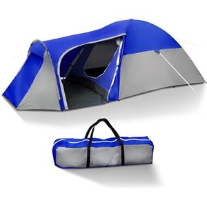 Campela Tenda da Campeggio 3 Persone - Impermeabile 3000 mm e Montaggio Rapido - Per Trekking, Weekend e Festival - Igloo Leggera con Zanzariera e Vestibolo