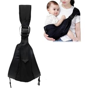 pclapora Fascia Porta Bebè, Marsupio Neonato Regolabile, Laterale Fascia Neonato Facile da Indossare, Imbracatura Traspirante per Neonati, Porta Bebe Ergonomico, Tutte le Stagioni, Fino a 25KG