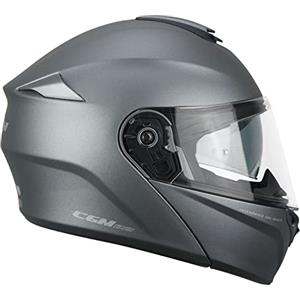 CGM, casco modulare da moto 508A Berlino antracita, XS