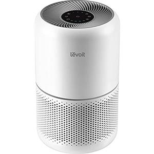 LEVOIT Purificatore d'Aria, Filtro HEPA per Allergie e Asma, Fino a 44m², 24dB, Depuratore Rimuove 99,97% di Polvere Pollini Peli Muffe Fumo Odori, Modalità di Sonno&Timer, per Casa Uffcio