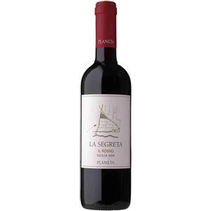 Planeta La Segreta Rosso 2022 - Vino Rosso Sicilia DOC, Blend di Nero d'Avola, Merlot, Syrah e Cabernet Franc