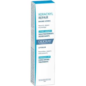 Ducray Keracnyl Repair Balsamo Labbra 15 ml - Nutre, Rigenera e Protegge le Labbra Secche