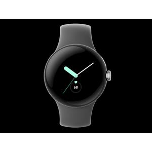 google SmartWatch Google Pixel Watch LTE Argento/Carbone [GA04303-DE] - 41mm - 4G Wifi