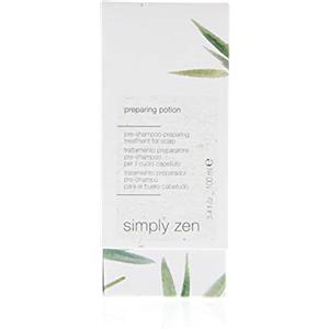 Simply Zen Preparing Potion 100 ml - Trattamento Esfoliante Purificante per Cuoio Capelluto Senza SLES e SLS