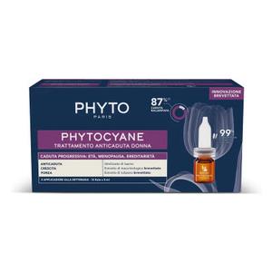 Phyto - Phytocyane Fiale Donna Caduta Progressiva Confezione 12 Fiale