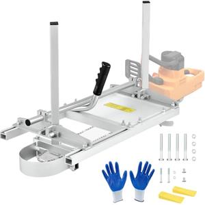 ZELCAN Segheria a Catena Portatile per Motoseghe Planking Fresatura MG Segheria Portatile per Motosega Tavolame Lame (14-24 Pollici)