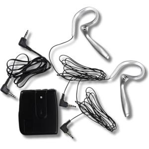 Bottari 60717 Interfono per Moto, Kit Completo con Centralina, 2 Auricolari con Microfono Integrato, Collegamento Audio Cavo Jack 3,5 mm, Argento