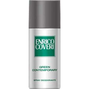 Enrico Coveri Deodorante Spray Green Contemporary 150ml - Note di Elemi, Bergamotto, Lavanda e Menta
