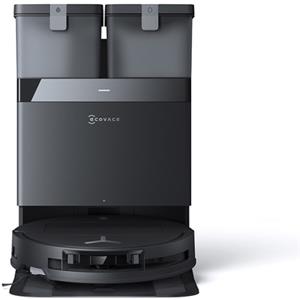 Ecovacs DEEBOT T50 OMNI Gen2 Robot Aspirapolvere Lavapavimenti, 21000 Pa, Spazzola Laterale Estensibile e Lavapavimenti, lavaggio con acqua calda a 75 ℃,