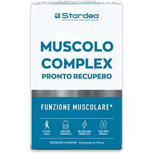 Stardea Muscolo Complex - Integratore per Funzione Muscolare con Potassio, Magnesio, Rame, Selenio e Vitamine B - 60 Compresse