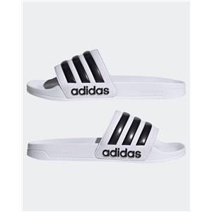 adidas Ciabatte Gomma Doccia Flip Flops UOMO Adidas Bianco Nero ADILETTE SHOWER