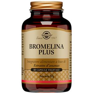 SOLGAR IT. MULTINUTRIENT SpA SOLGAR BROMELINA PLUS da 60 CAPSULE