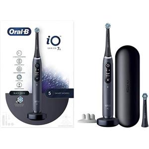 Oral-B - Spazzolino elettrico iO 7 Black - Con 2 testine refill