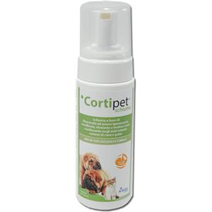 Aurora Biofarma Cortipet Schiuma Dermatologica Lenitiva e Idratante per Cani e Gatti - 150 ml