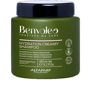 Alfaparf Milano Benvoleo Hydration Creamy Shampoo 450ml - Shampoo in crema idratante per capelli secchi con formula vegana e ingredienti naturali