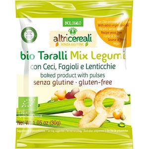 PROBIOS Srl ALTRICEREALI TARALLI MIX LEGUMI 30 G