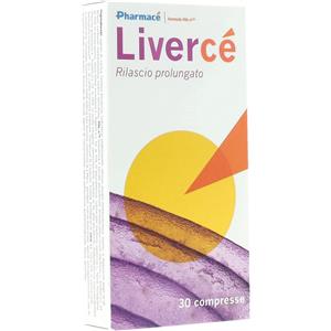 PHARMACE' Liverce - Integratore per la Funzione Epatica con Metionina, Colina, Inositolo e Silimarina - 30 Compresse