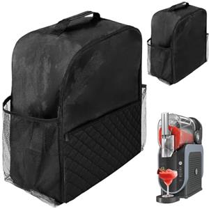 Skyearman Borsa portaoggetti per macchina gelato borsa da trasporto compatibile con Ninja SLUSHi macchina per bevande ghiacciate con tasche multiple per Ninja FS301EU, nero