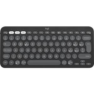 Logitech - Tastiera computer Logitech 920 011819 K SERIES Pebble Keys 2 K380S Bla